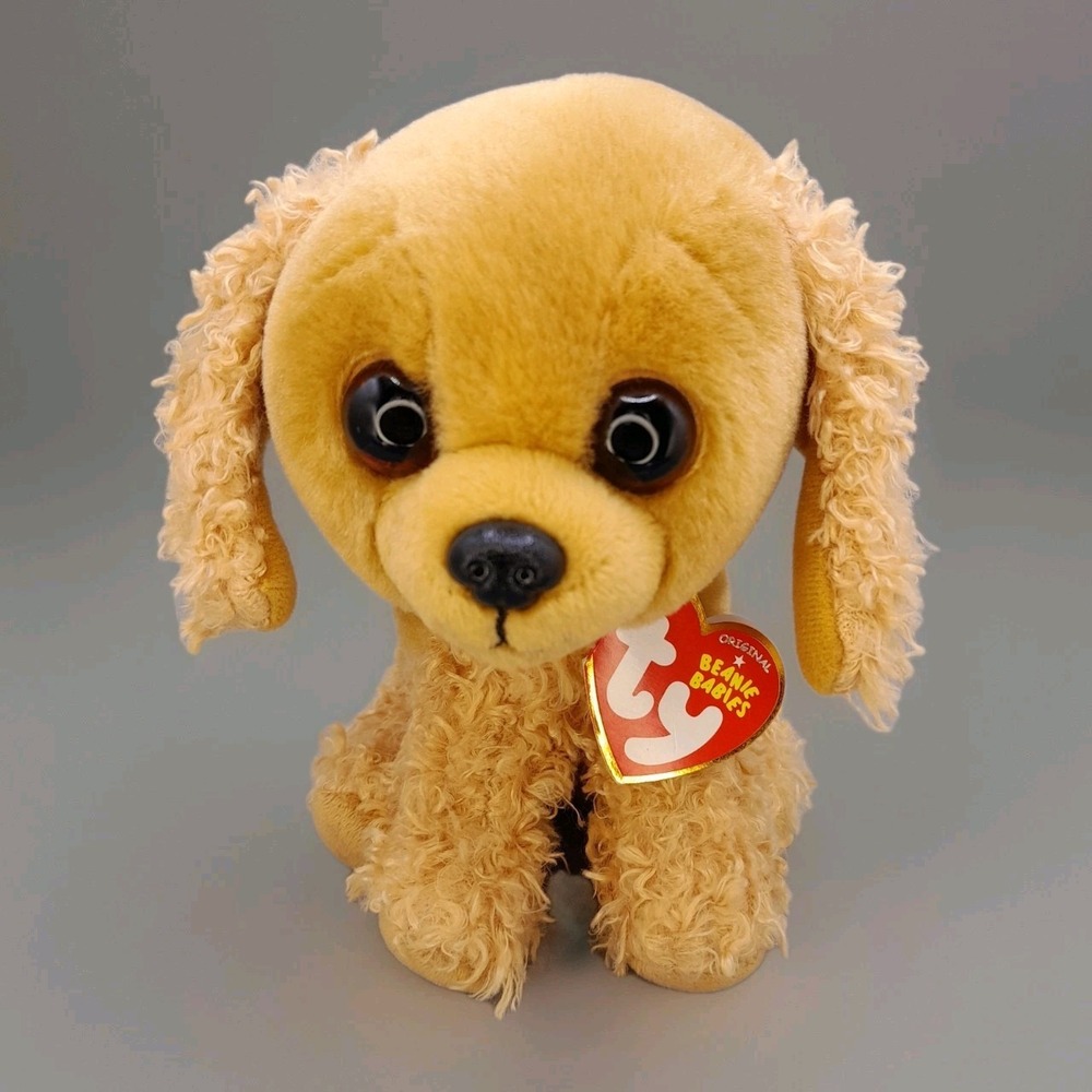 TY Beanie Baby Sadie the Cocker Spaniel Plush 6" Puppy Dog MWMTs